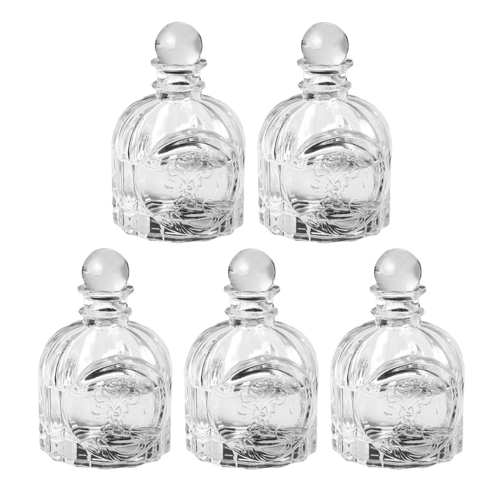 Home Fragrance Perfume - 5Sets Geurflessen Transparante Franse Stijl Parfum