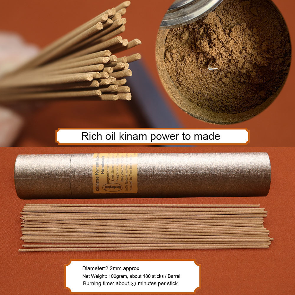 Home Fragrance Organic - Premium QiNan Oudh wierookstokjes handgemaakt milieuvriendelijk