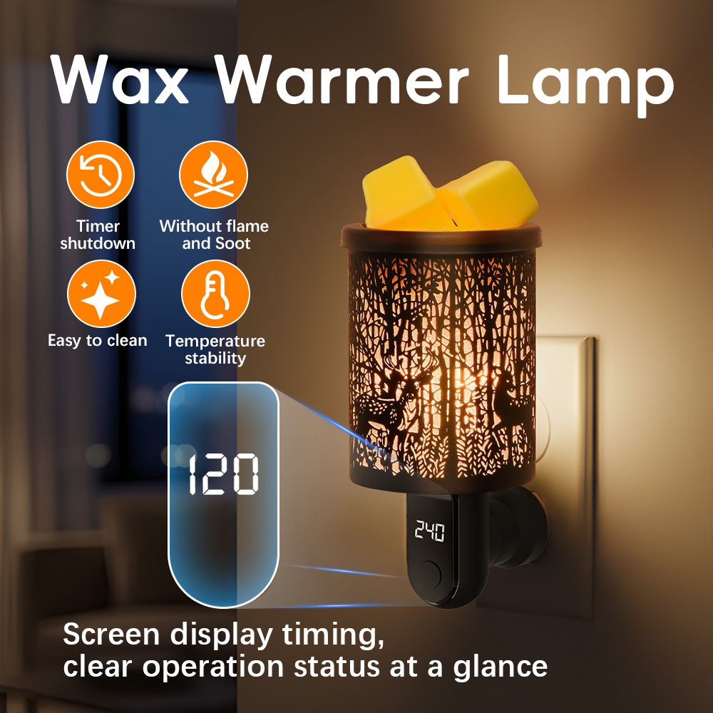 Home Fragrance Plug In - Geurende Wasmeltingbrander Aromatherapie Wasmeltwarmer Binnen Elektrische