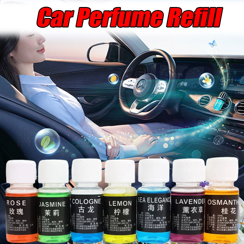 Car Vent Diffuser - Auto Parfum Refill Vloeibare Essentiële Olie