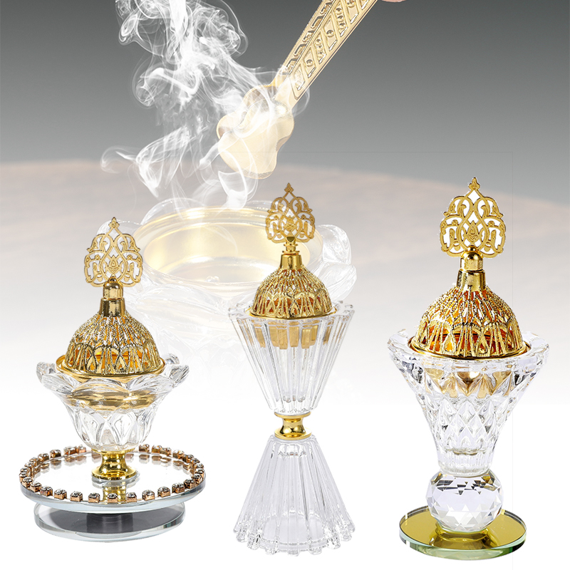 Home Fragrance Aroma Set - 1pc Glazen Wierookbrander Set Desktop Ornament