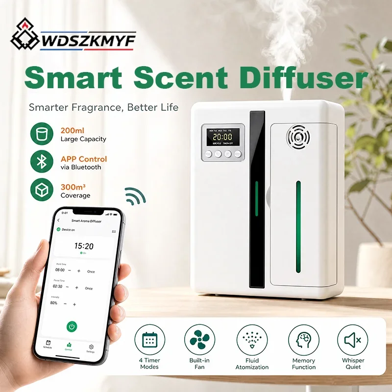 Home Fragrance Aroma - Commerciële wandgemonteerde geurmachine 200ML met ingebouwde