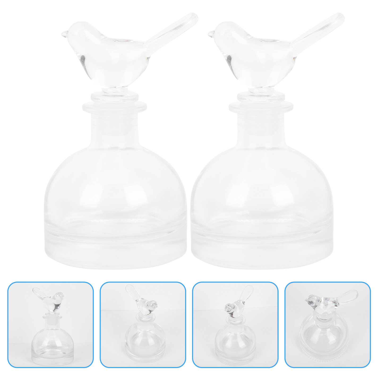 2 stuks glazen parfumflesjes p - Home Fragrance Perfume recensie en prijs