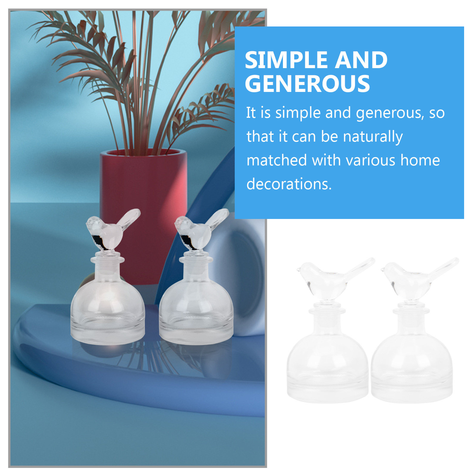2 stuks glazen parfumflesjes p - Home Fragrance Perfume recensie en prijs