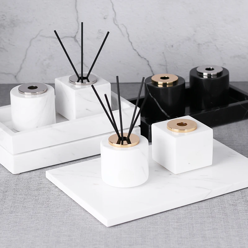 Marmeren aromatherapiefles zon - Home Fragrance Organic recensie en prijs