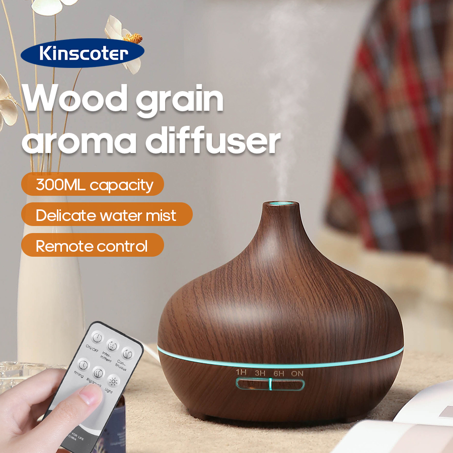 KINSCOTER Houtnerf Aromatherap - Home Fragrance Oil Diffuser recensie en prijs