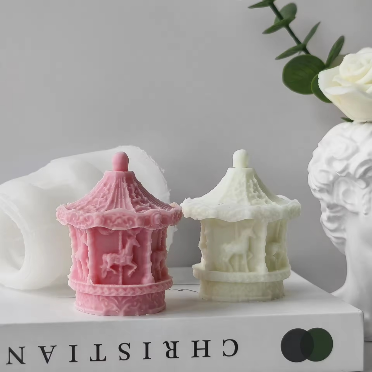 3D Carrousel Kaars Siliconen M - Home Fragrance Rituals recensie en prijs